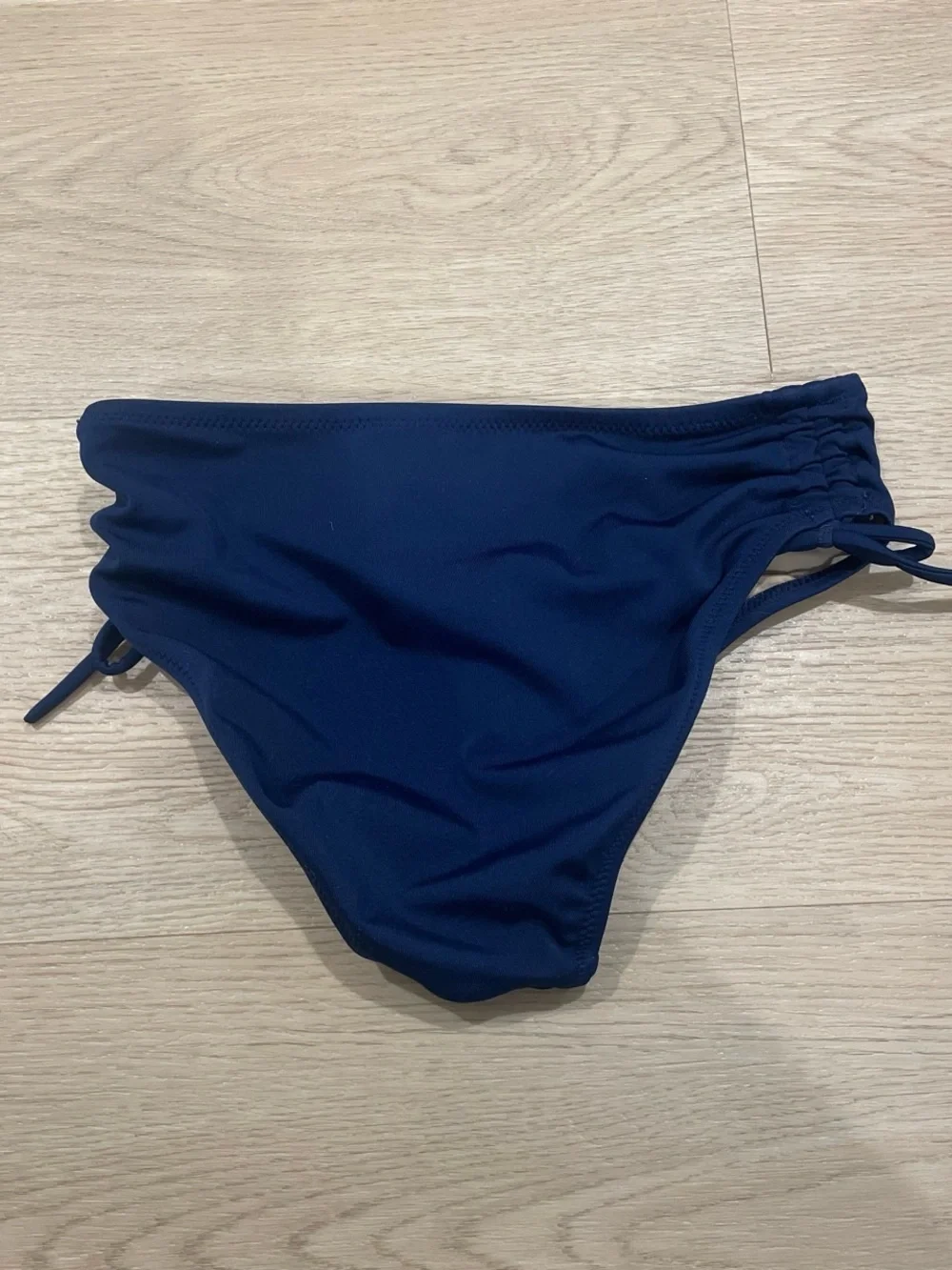 Crewcuts Navy Trim Beige Lined Swim Top